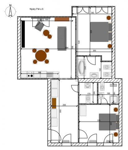 Eladó téglalakás, Budapesten, V. kerületben 249.9 M Ft, 3 szobás