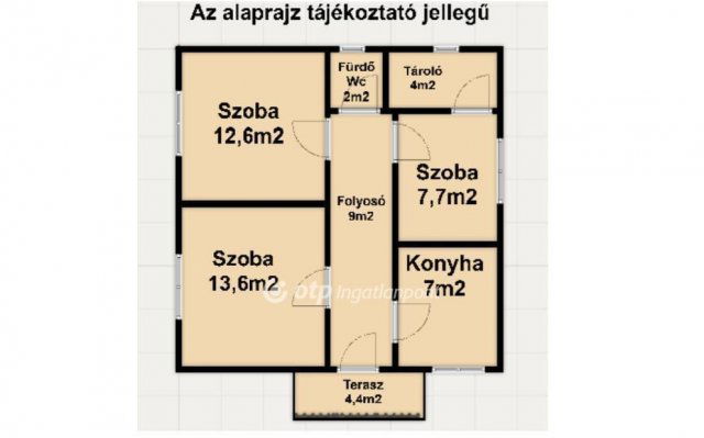 Eladó családi ház, Ilken 11.5 M Ft, 2+1 szobás
