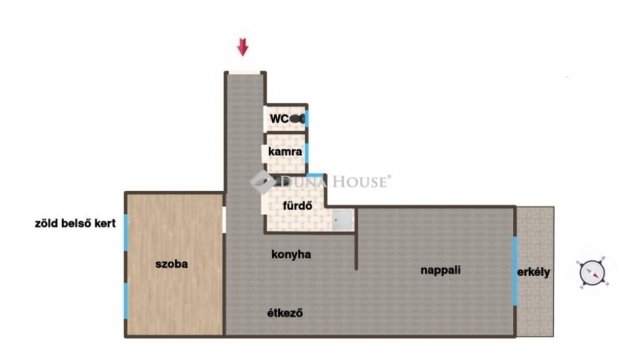 Eladó téglalakás, Budapesten, I. kerületben 109 M Ft, 2 szobás