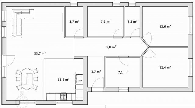 Eladó családi ház, Harsányban, Szabadság utcában 69.99 M Ft