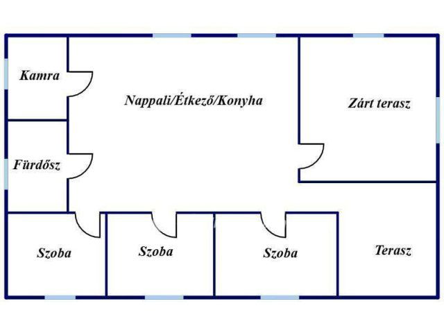 Eladó családi ház, Nagykállóban 44 M Ft, 3 szobás