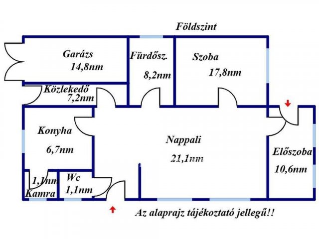Eladó családi ház, Túrkevén 23.99 M Ft, 1+2 szobás