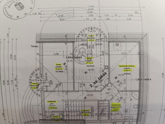 Eladó sorház, Debrecenben 109.9 M Ft, 5 szobás