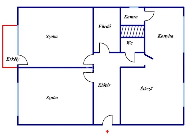 Eladó téglalakás, Székesfehérvárott 65 M Ft, 2 szobás