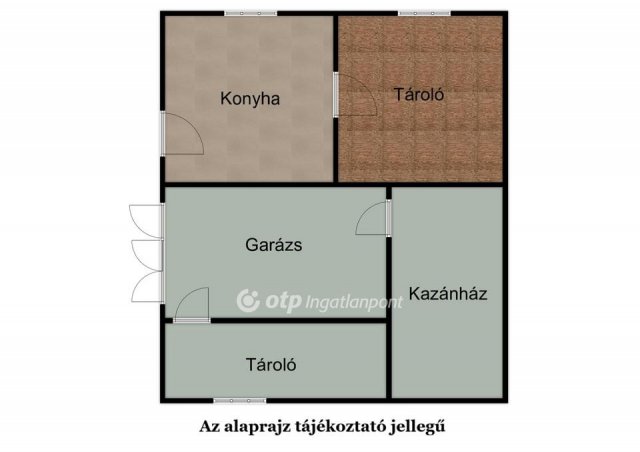 Eladó családi ház, Cigándon 29 M Ft, 4 szobás