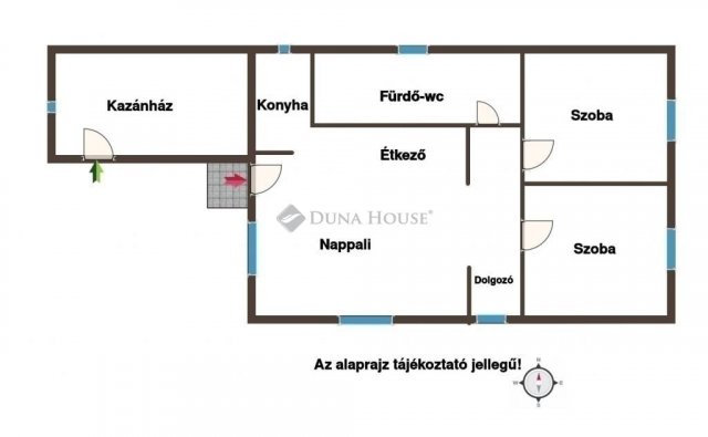 Eladó családi ház, Cegléden 72.99 M Ft, 3 szobás