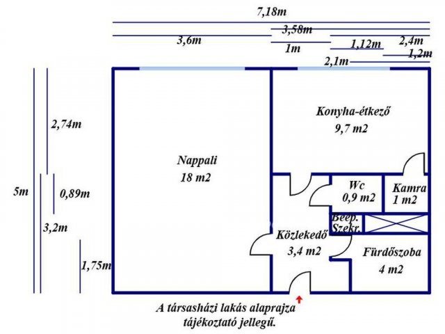 Eladó téglalakás, Nagykőrösön 29.9 M Ft, 1 szobás