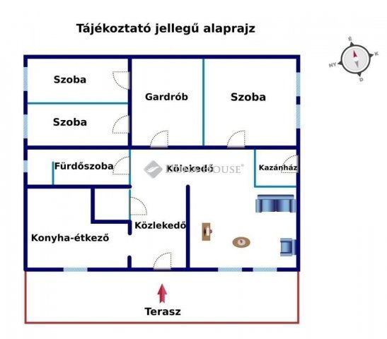 Eladó családi ház, Pilisen 54.9 M Ft, 4 szobás