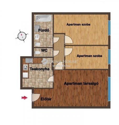 Eladó téglalakás, Budapesten, XIII. kerületben 113.9 M Ft