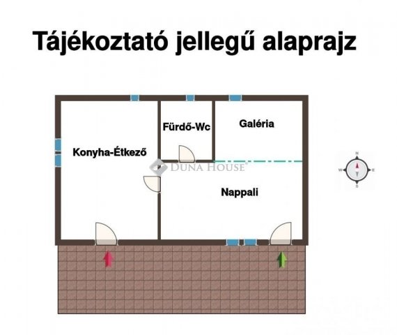 Eladó nyaraló, Kiskunlacházán 32 M Ft, 1 szobás