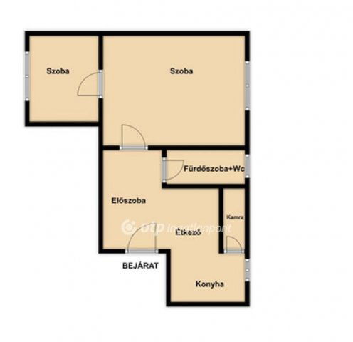 Eladó téglalakás, Budapesten, X. kerületben 59.9 M Ft, 2 szobás