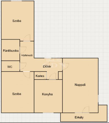Eladó téglalakás, Veszprémben 74 M Ft, 3 szobás