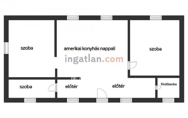 Eladó mezogazdasagi ingatlan, Fegyverneken 14.9 M Ft, 2+1 szobás