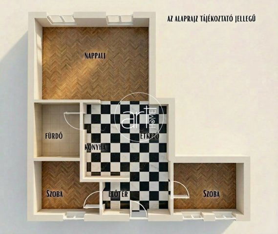 Eladó téglalakás, Szegeden 82 M Ft, 2+1 szobás