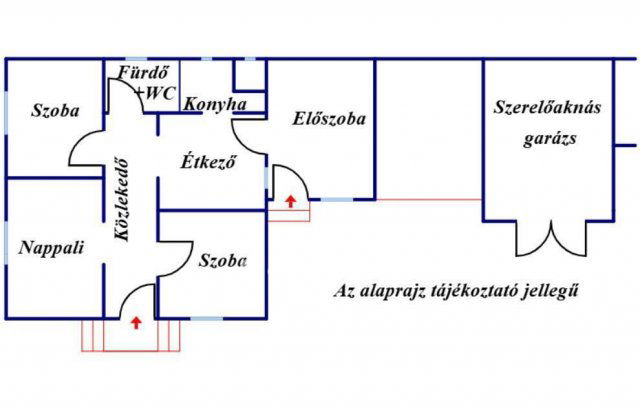 Eladó családi ház, Nagyivánon 20.6 M Ft, 3 szobás
