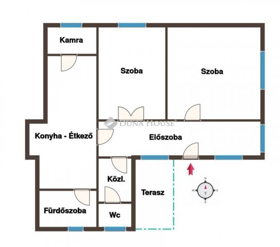 Eladó ikerház, Pincehelyen 11.9 M Ft, 2 szobás