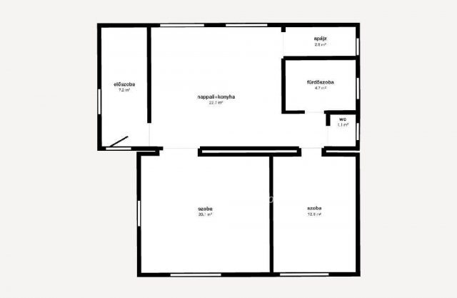 Eladó családi ház, Szakolyon 20 M Ft, 4 szobás