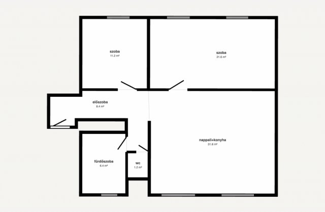 Eladó téglalakás, Tiszavasváriban 25.5 M Ft, 2 szobás