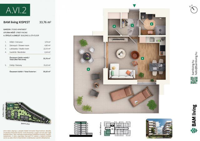 Eladó téglalakás, Budapesten, XIX. kerületben, Iparos utcában