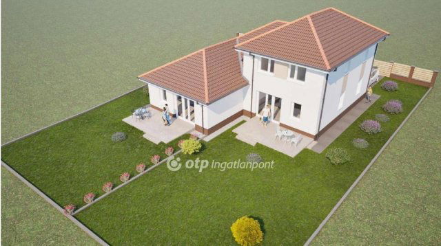 Eladó ikerház, Vácrátóton 115 M Ft, 5 szobás