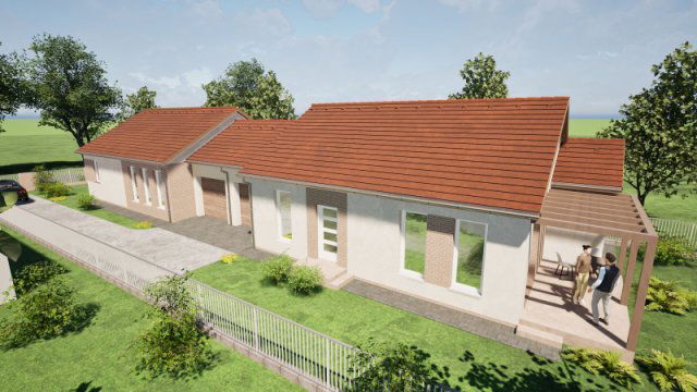 Eladó ikerház, Dömsödön 58.9 M Ft, 4 szobás