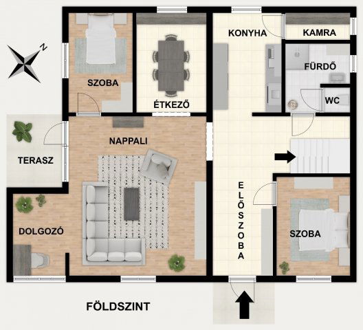Eladó családi ház, Budapesten, XVII. kerületben, Aknász utcában
