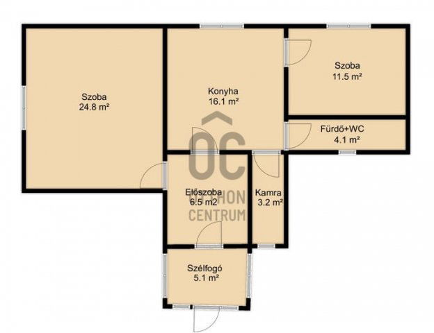 Eladó családi ház, Csörnyeföldön 7.9 M Ft, 2 szobás