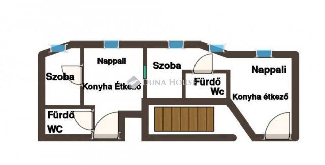 Eladó téglalakás, Pécsett 72 M Ft, 4 szobás