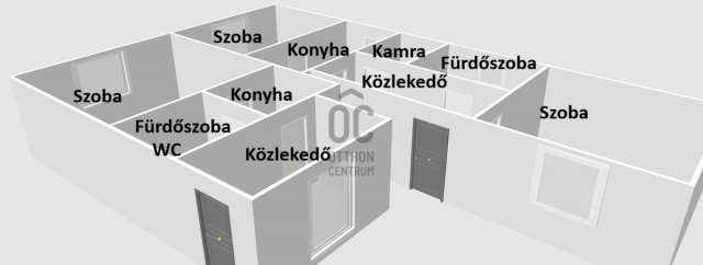 Eladó családi ház, Pápán 29.9 M Ft, 3 szobás