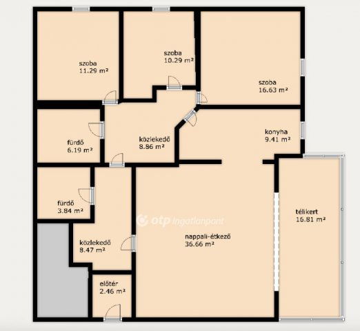 Eladó téglalakás, Budapesten, XII. kerületben 299 M Ft, 4 szobás