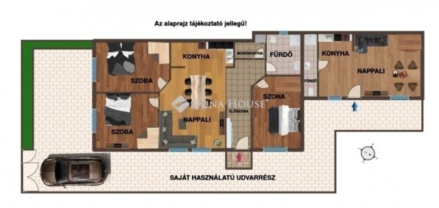 Eladó téglalakás, Budapesten, XX. kerületben 89.9 M Ft, 4 szobás