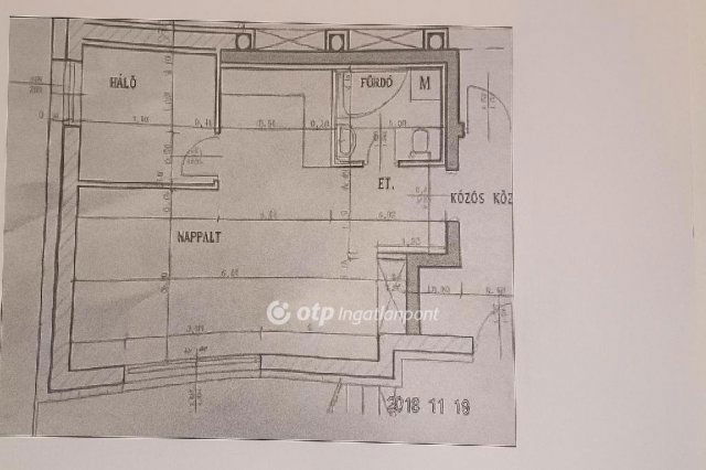 Eladó téglalakás, Érden 51.9 M Ft, 1+1 szobás