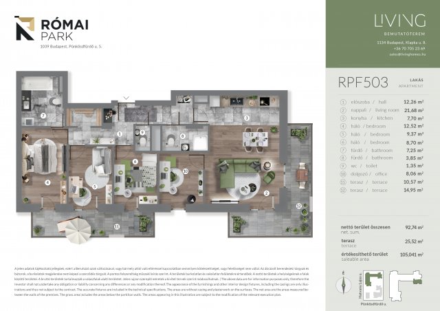 Eladó téglalakás, III. kerületben, Pünkösdfürdő utcában