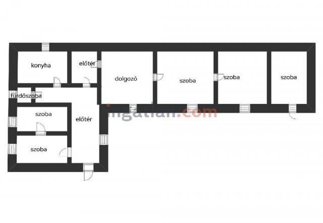 Eladó családi ház, Előszálláson 20 M Ft, 5 szobás
