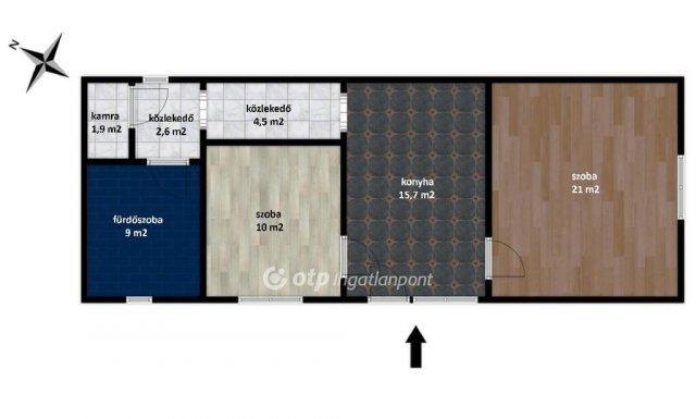 Eladó családi ház, Ajkán 28.9 M Ft, 2 szobás