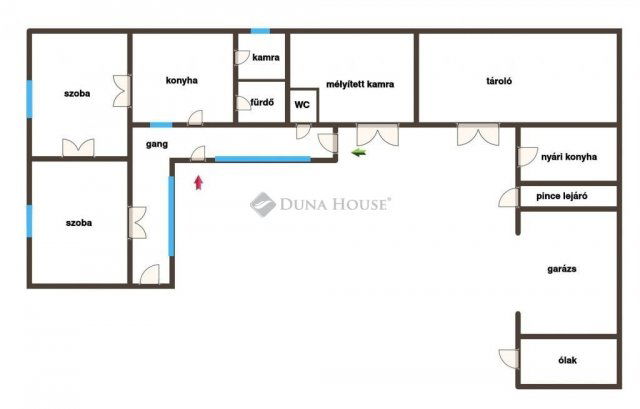 Eladó családi ház, Izsákon 28 M Ft, 2 szobás