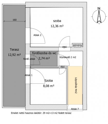 Eladó ikerház, Debrecenben, Vadliba utcában 72 M Ft, 3 szobás