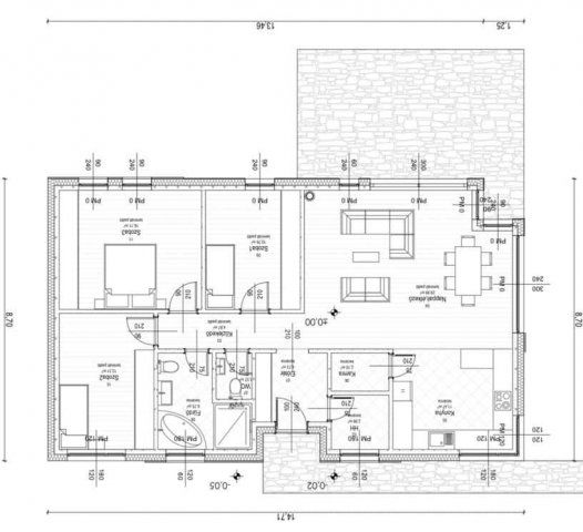 Eladó családi ház, Papkeszin 108.191 M Ft, 4 szobás