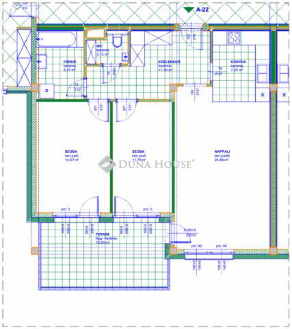 Eladó téglalakás, Miskolcon 74.1 M Ft, 3 szobás