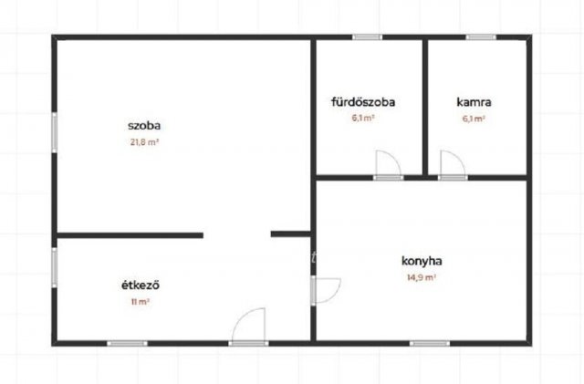 Eladó mezogazdasagi ingatlan, Kállósemjénen 25.9 M Ft, 1 szobás