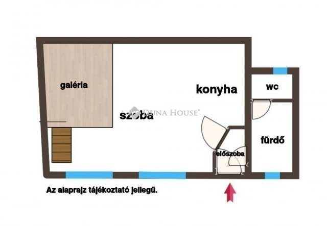 Eladó téglalakás, Budapesten, VI. kerületben 49.9 M Ft, 1 szobás