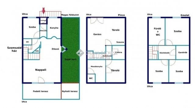 Eladó ikerház, Budapesten, XVIII. kerületben 109.9 M Ft, 5 szobás