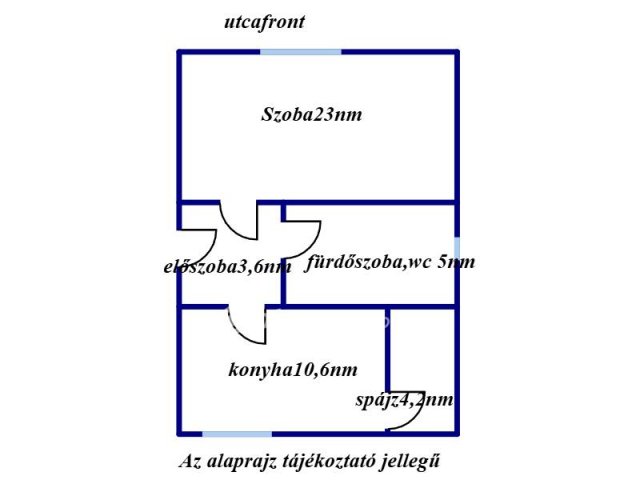 Eladó családi ház, Kabán 10.6 M Ft, 1 szobás