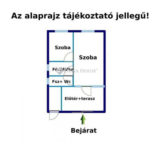 Kiadó nyaraló, Délegyházán 250 E Ft / hó, 2 szobás