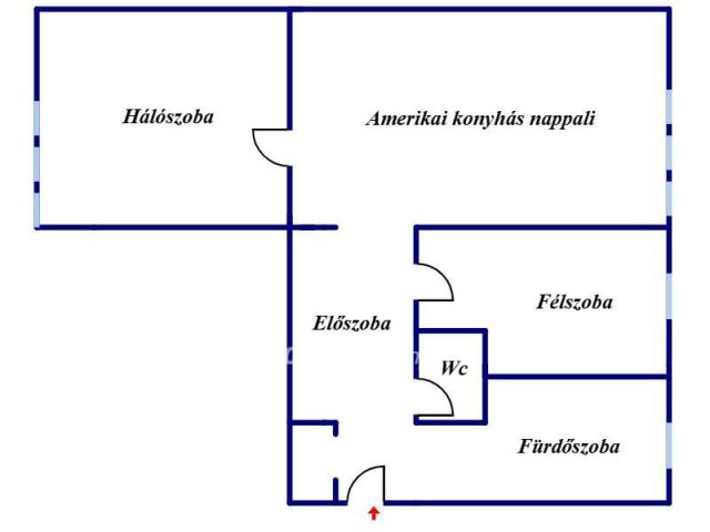 Eladó téglalakás, Miskolcon 45 M Ft, 2+1 szobás