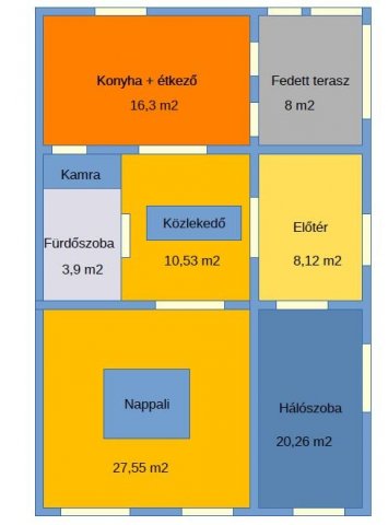 Eladó családi ház, Miskolcon 44 M Ft, 3+1 szobás