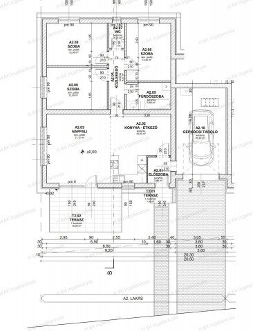 Eladó ikerház, Vácrátóton 119 M Ft, 4 szobás