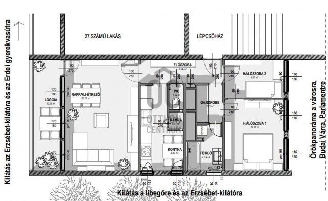 Eladó téglalakás, Budapesten, II. kerületben 122.9 M Ft