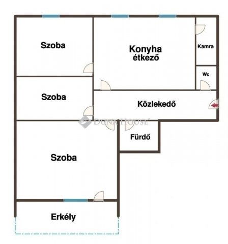 Eladó téglalakás, Kecskeméten 65.9 M Ft, 4 szobás