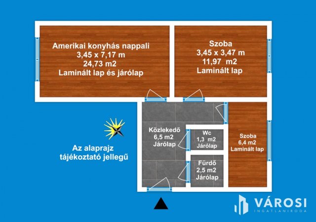 Eladó panellakás, Szegeden 54.9 M Ft, 2 szobás